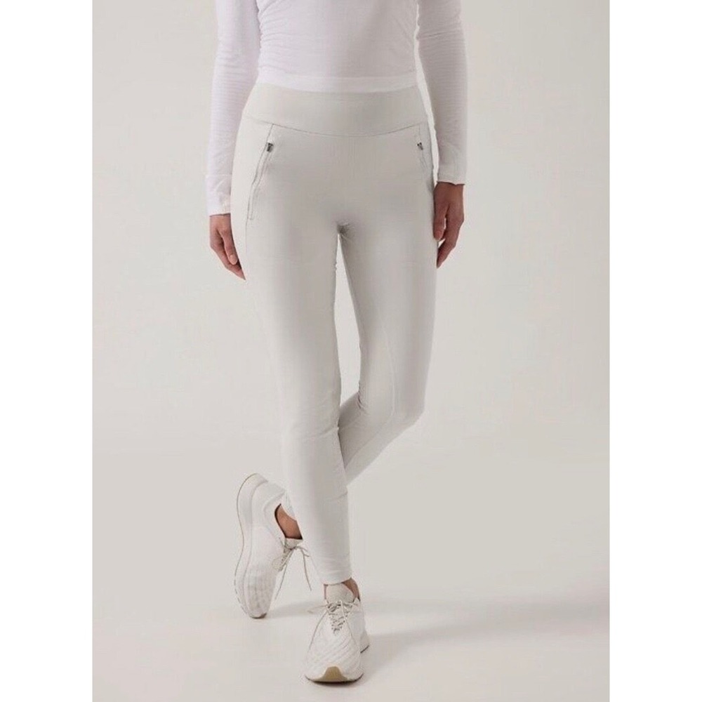 Athleta peak Hybrid fleece tight leggings size‎ xl outdoor activities walking